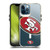 NFL San Francisco 49ers Oversized SHOCKPROOF BUMPER CASE COMPATIBLE WITH Apple iPhone 12 Pro Max & MAGSAFE