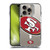 NFL San Francisco 49ers Oversized SHOCKPROOF BUMPER CASE COMPATIBLE WITH Apple iPhone 16 Pro & MAGSAFE