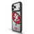 NFL San Francisco 49ers Oversized BLACK SHOCKPROOF BUMPER CASE COMPATIBLE WITH Apple iPhone 15 Plus & MAGSAFE