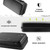 Head Case Designs BLACK HARD STORAGE TRAVEL CARRY CASE AND SCREEN PROTECTOR FOR Asus ROG Ally
