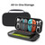 Head Case Designs BLACK HARD STORAGE TRAVEL CARRY CASE AND SCREEN PROTECTOR FOR Nintendo Switch