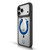 NFL Indianapolis Colts Oversized BLACK SHOCKPROOF BUMPER CASE COMPATIBLE WITH Apple iPhone 16e / Apple iPhone 17e & MAGSAFE
