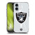 NFL Las Vegas Raiders Oversized SHOCKPROOF BUMPER CASE COMPATIBLE WITH Apple iPhone 16 & MAGSAFE