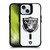NFL Las Vegas Raiders Oversized BLACK SHOCKPROOF BUMPER CASE COMPATIBLE WITH Apple iPhone 15 & MAGSAFE