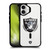 NFL Las Vegas Raiders Oversized BLACK SHOCKPROOF BUMPER CASE COMPATIBLE WITH Apple iPhone 16 Plus & MAGSAFE