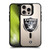 NFL Las Vegas Raiders Oversized BLACK SHOCKPROOF BUMPER CASE COMPATIBLE WITH Apple iPhone 16 Pro Max & MAGSAFE