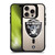 NFL Las Vegas Raiders Oversized BLACK SHOCKPROOF BUMPER CASE COMPATIBLE WITH Apple iPhone 16 Pro & MAGSAFE