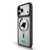 NFL Carolina Panthers Logo BLACK SHOCKPROOF BUMPER CASE COMPATIBLE WITH Apple iPhone 16e / Apple iPhone 17e & MAGSAFE