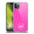 Arsenal FC Crest Patterns Pink Soft Gel Case for Apple iPhone 11 Pro Max & MagSafe