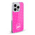 Arsenal FC Crest Patterns Pink Soft Gel Case for Apple iPhone 12 / iPhone 12 Pro & MagSafe