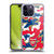 Arsenal FC Crest Patterns Camouflage Soft Gel Case for Apple iPhone 14 Pro Max & MagSafe