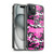 Arsenal FC Crest Patterns Pink Digital Camouflage Soft Gel Case for Apple iPhone 15 Plus & MagSafe
