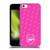 Arsenal FC Crest Patterns Pink Soft Gel Case for Apple iPhone 5c