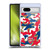 Arsenal FC Crest Patterns Camouflage Soft Gel Case for Google Pixel 7a