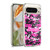 Arsenal FC Crest Patterns Pink Digital Camouflage Soft Gel Case for Google Pixel 9 / Pixel 9 Pro