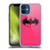 Batman DC Comics Logos Pink Soft Gel Case for Apple iPhone 12 Mini & MagSafe