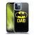 Batman DC Comics Logos Batdad Soft Gel Case for Apple iPhone 12 Pro Max & MagSafe