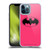 Batman DC Comics Logos Pink Soft Gel Case for Apple iPhone 12 Pro Max & MagSafe