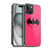 Batman DC Comics Logos Pink Soft Gel Case for Apple iPhone 15 Plus & MagSafe