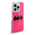 Batman DC Comics Logos Pink Soft Gel Case for Apple iPhone 15 Plus & MagSafe