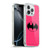 Batman DC Comics Logos Pink Soft Gel Case for Apple iPhone 16 Pro Max & MagSafe