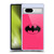 Batman DC Comics Logos Pink Soft Gel Case for Google Pixel 7a
