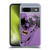 Batman DC Comics Logos Purple Soft Gel Case for Google Pixel 8a