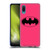 Batman DC Comics Logos Pink Soft Gel Case for Samsung Galaxy A02/M02 (2021)