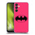 Batman DC Comics Logos Pink Soft Gel Case for Samsung Galaxy A25 5G