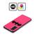 Batman DC Comics Logos Pink Soft Gel Case for Samsung Galaxy S21 FE 5G & MagSafe
