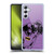Batman DC Comics Logos Purple Soft Gel Case for Samsung Galaxy M54 5G