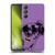 Batman DC Comics Logos Purple Soft Gel Case for Samsung Galaxy M55 5G