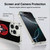 Naruto Shippuden Character Art Sasuke Uchiha Soft Gel Case for Apple iPhone 16 Pro Max & MagSafe
