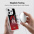 Naruto Shippuden Character Art Sasuke Uchiha Soft Gel Case for Apple iPhone 16 Pro & MagSafe