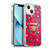 Arsenal FC Logos Geometric Pattern Soft Gel Case for Apple iPhone 13