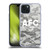 Arsenal FC Logos Camouflage Winter Soft Gel Case for Apple iPhone 15 Plus