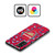 Arsenal FC Logos Geometric Pattern Soft Gel Case for Samsung Galaxy S25 & MagSafe