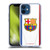 FC Barcelona 2023/24 Crest Kit Away Soft Gel Case for Apple iPhone 12 Mini & MagSafe