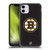 NHL Boston Bruins Plain Soft Gel Case for Apple iPhone 11