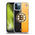 NHL Boston Bruins Half Distressed Soft Gel Case for Apple iPhone 12 Pro Max & MagSafe