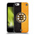 NHL Boston Bruins Half Distressed Soft Gel Case for Apple iPhone 5c