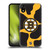 NHL Boston Bruins Cow Pattern Soft Gel Case for Apple iPhone XR