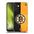 NHL Boston Bruins Half Distressed Soft Gel Case for Samsung Galaxy A25 5G