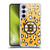 NHL Boston Bruins Leopard Pattern Soft Gel Case for Samsung Galaxy A35 5G