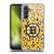 NHL Boston Bruins Leopard Pattern Soft Gel Case for Samsung Galaxy A54 5G