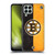 NHL Boston Bruins Half Distressed Soft Gel Case for Samsung Galaxy M33 (2022)