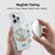 Peanuts Beach Snoopy Sand Castle Soft Gel Case for Apple iPhone 15 Pro Max & MagSafe