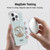 Peanuts Beach Snoopy Sand Castle Soft Gel Case for Apple iPhone 16 Pro & MagSafe