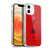 AC Milan Crest Patterns Red Soft Gel Case for Apple iPhone 12 / iPhone 12 Pro & MagSafe