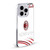 AC Milan Crest Patterns Curved Soft Gel Case for Apple iPhone 13 Pro Max & MagSafe